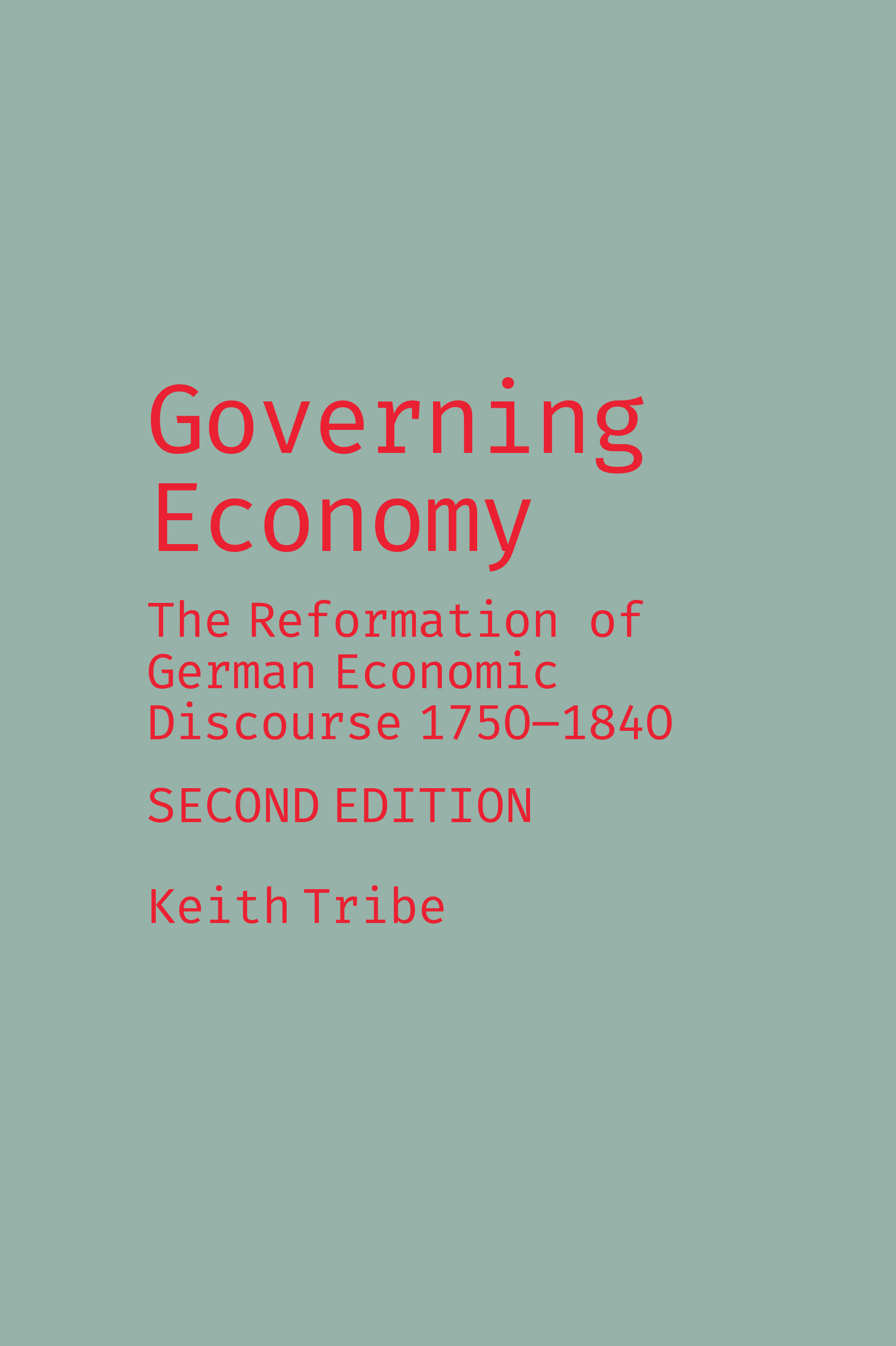 Governing Economy cover