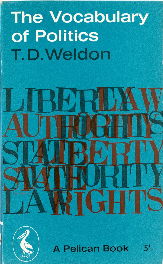 Sans serif 1960 Pelican cover
